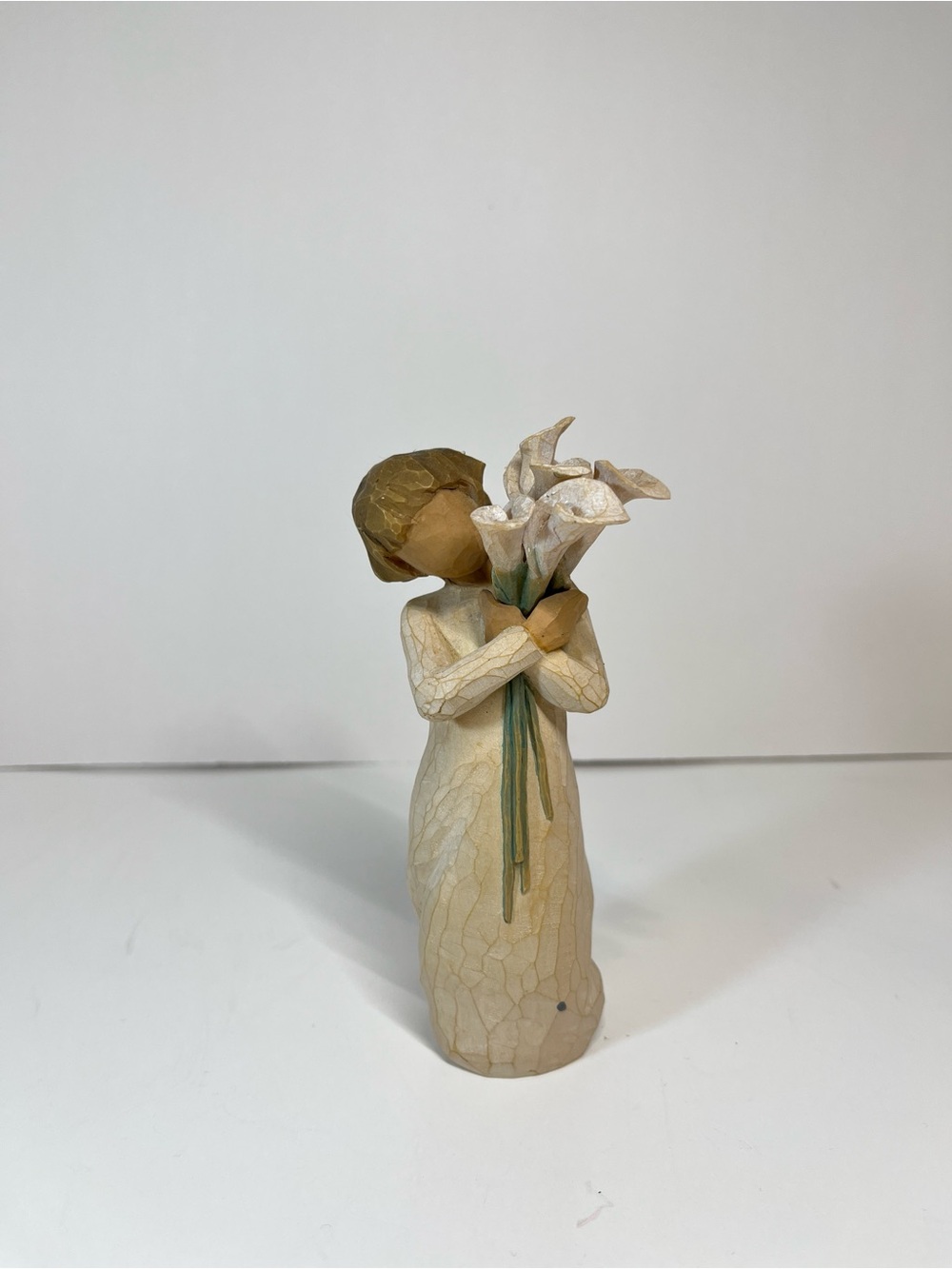 Willow Tree Beautiful Wishes Flowers Lillies Susan Lordi Figurine 2010 Gift